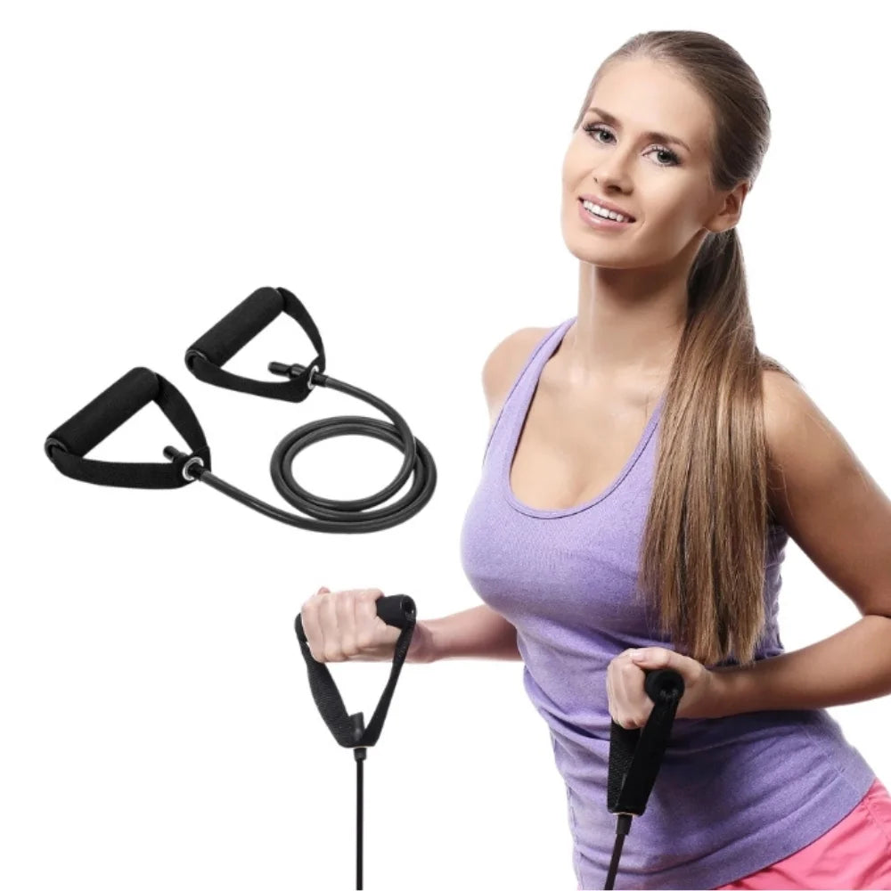 Resistance Bands - 3 Levels - Women'S Fitness Bands for Squat, Glute, Hip Training & Exercise Band with Handle